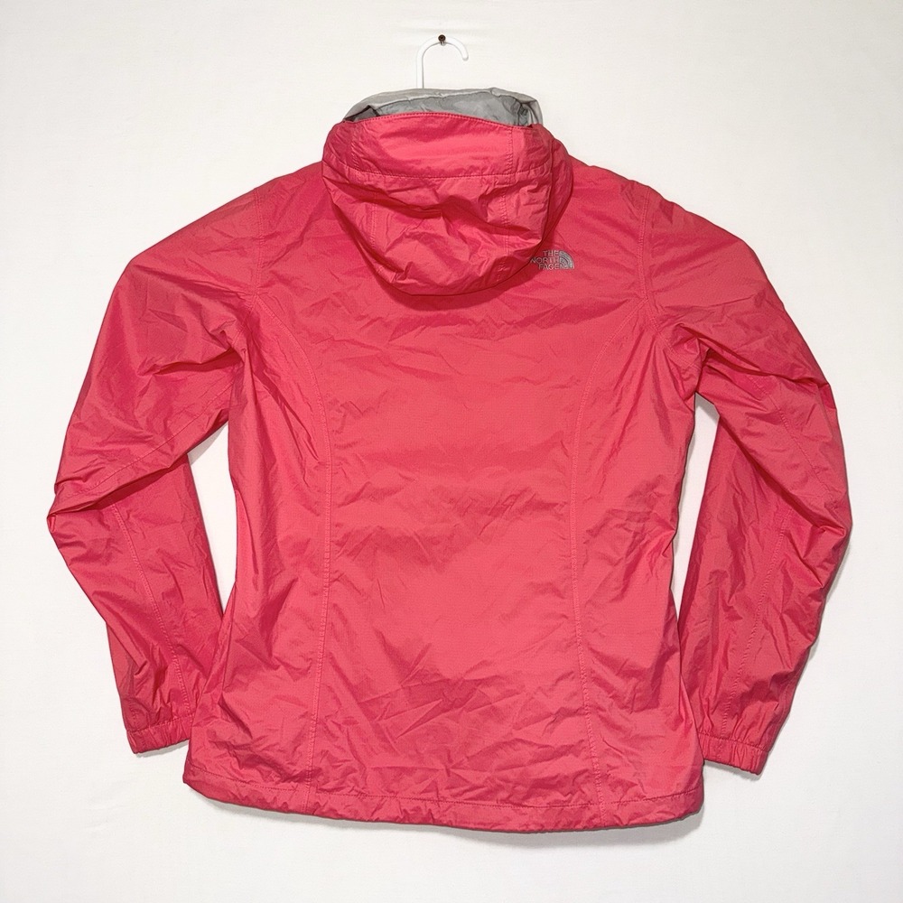 The North Face Hyvent Womens Jacket Large Hooded Windbreaker Rain Nylon Full Zip - Picture 2 of 11